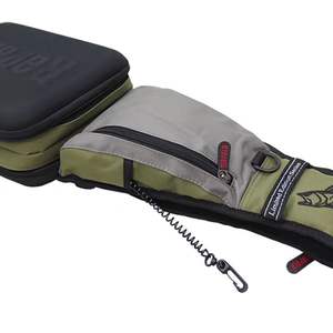 Sac à pêche multifonctionnel <span class=keywords><strong>Rapala</strong></span> Lebole en PVC, sac à dos suspendu, sac de taille, boîte de pêche étanche portable - Product Image 5