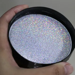 Qualité cosmétique Laser effet paillettes pigments charmeur maquillage pigment holographique fard à paupières poudre pour la beauté