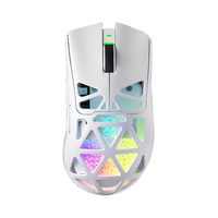 Souris personnalisée en gros d'usine] Souris MT7 ergonomique légère PAW3950 DPI30000 8000Hz pour droitiers, moules personnalisés OEM/ODM