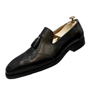 Mocasines casuales de negocios para hombre de alta calidad, hechos de cuero vacuno de primera calidad con cubierta transpirable para los pies. Zapatos de lujo para hombre. - Product Image 4