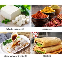 Tofu au lait de soja commercial faisant la machine avec disque de meulage en pierre pour broyeur de lisier de farine de nouilles de riz aux épices chili