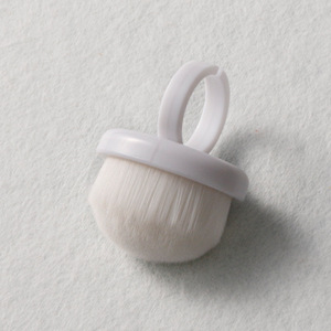 Brosse à poussière pour ongles en forme de bague, poils doux, mini brosse de nettoyage, design pratique pour la manucure au gel acrylique - Product Image 4