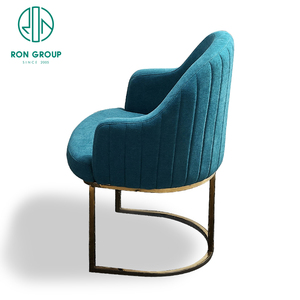 Silla individual con patas de metal para restaurante, producto de lujo, estilo único, moderna, para comedor, novedad de <span class=keywords><strong>2023</strong></span>, gran oferta - Product Image 4