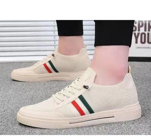 Chaussures pour hommes Printemps et automne Nouveau style Chaussures en maille respirante pour hommes Chaussures décontractées en toile - Product Image 6