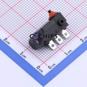 TP330414000 Limit Switch Through hole Component (THT) Switch Single Pole Double Throw Round Plunger 18.5mm 5.4mm - Product Image 2