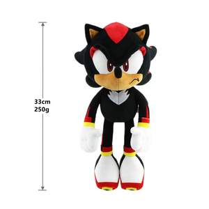 Nouvelle peluche transfrontalière Super <span class=keywords><strong>Sonic</strong></span>, échelle 1/12, poupée de jeu unisexe - Product Image 5