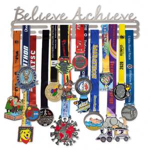 Aangepaste Metalen Sport Medaille Houder Wandsteun Display Frame <span class=keywords><strong>Rack</strong></span> - Product Image 3