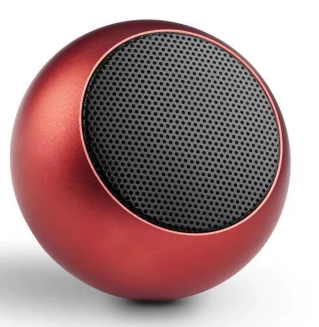 M3 Mini Portable Wireless 5.0 Speaker Music Player Metal Steel Stereo Sound Subwoofer IPX4 Waterproof 5W Output Mobile Phone