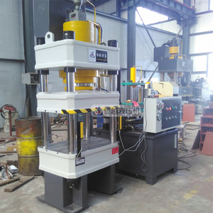 เครื่องอัดไฮดรอลิกสี่เสา Hengyue รุ่น YQ32-100T 100 ตัน สำหรับการตัดและการขึ้นรูป - Product Image 1