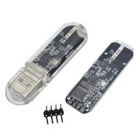 RNSbot USB NRF24L01 + 2.4G Module de transmission de données sans fil 2.4GHz NRF24L01 Version de mise à niveau TTL NRF24L01