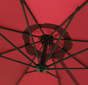 Paraguas impermeable colgante voladizo para jardín, sombrilla y bases de plátano voladizo para jardín al aire libre - Product Image 4