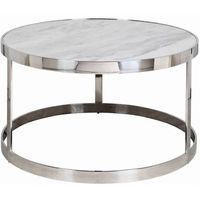 Table de salon en marbre nordique, Table basse, mobilier de maison, hôtel, Restaurant, Table basse en or
