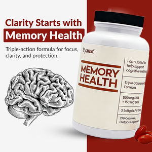 Cápsulas blandas de alta calidad de marca privada con EPA, DHA y VITAMINA E que mejoran la concentración cerebral y apoyan el bienestar cognitivo. - Product Image 6