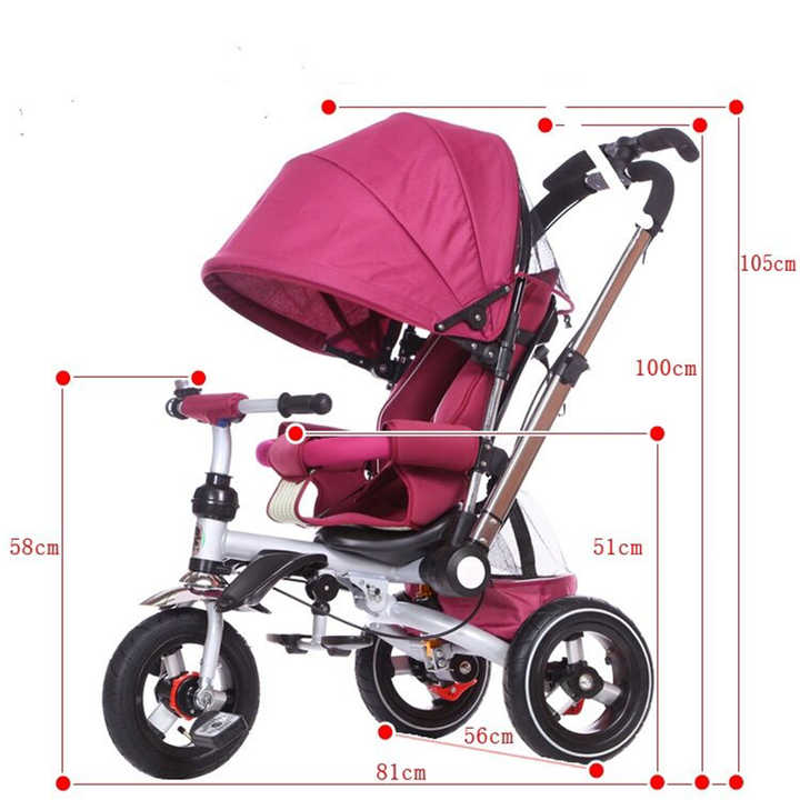baby gap jogging stroller Orbit M+ Agv K6 Iridium Gold Filter_Tote facing carriage Color:baitfish