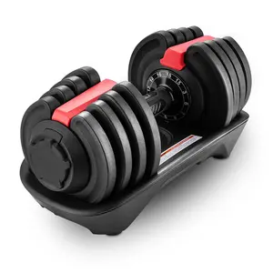 Antislip Handgreep Één Seconde Snel Aan Te Passen Handgreep 40 Lbs Automatische Verstelbare Vrouw Dumbbell Kit 18 Kg