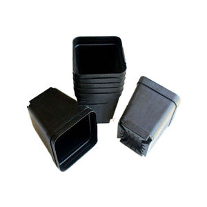 Home Cheap Artificial Indoor Square Multi-colored Plastic Succulent Flower Pot