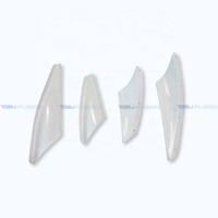 Pour Mitsubishi Lancer Evolution X EVO 10 CZ4A 2008-2016, kit carrosserie avec ailerons avant de style VRS en FRP
