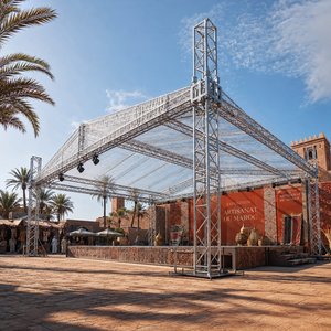 Torre de altavoces de aleación de aluminio, sistema de armazón Line Array, hardware de montaje profesional, sistema de armazón para torres de altavoces - Product Image 4