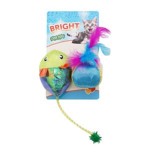 Kingtale แคทนต่อการ<span class=keywords><strong>กัด</strong></span>ของเล่นแมว<span class=keywords><strong>กัด</strong></span>กระดาษแบบสควอชทนทานออกแบบได้ตามที่ต้องการ - Product Image 2