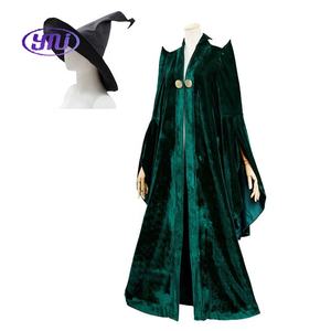 Femme Sorcière Cosplay Costume Sorcière Sorcière Manteau Manteau Minerva <span class=keywords><strong>McGonagall</strong></span> Cape - Product Image 6