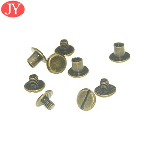 Fer Argent 9mm Durable Chicago Vis <span class=keywords><strong>Rivet</strong></span> Reliure Post pour Albums Livres Cahiers Scrapbooks Dossiers Vêtements Partie Vis Post - Product Image 1