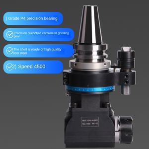 Centro di lavorazione BT50-ER32 BT40 personalizzabile con testa ad angolo retto 90 gradi testa di fresatura laterale per l'elaborazione del supporto OEM - Product Image 5