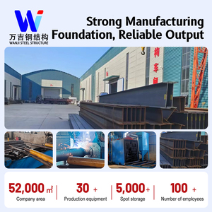 Edificio Moderno in Struttura d'Acciaio Industriale WANJI per Officina, Magazzino e Fabbrica Prefabbricata con Costruzione in Telaio d'Acciaio - Product Image 3
