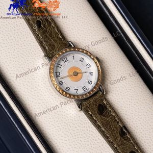 H Brand Women's Simple Luxury Square <b>Watch</b> with Ronda Quartz Movement Alloy <b>Case</b> Leather Band Niche Design High School Girls - Product Image 2