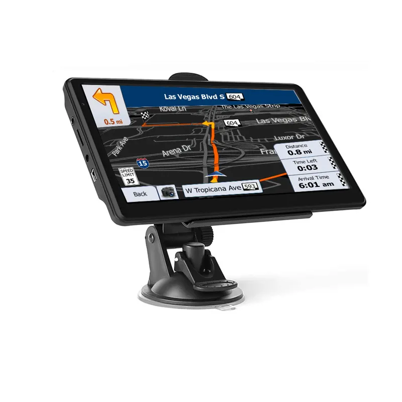 Navigazione GPS per auto da 7 pollici con Touch Screen per auto navigatore GPS 6.0 con mappe libere