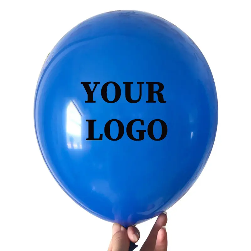 Promotionele Gepersonaliseerde Aangepaste Logo Multi-Formaten Goedkope Prijs Lage Moq Bedrukte Latex Ballonnen Voor Reclame Feestdecoratie