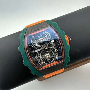 นาฬิกาข้อมือผู้ชายระบบกลไกหรูหรา RM21-02Tourbillon, นาฬิกาอัตโนมัติ 70 ชั่วโมง RM21-02, นาฬิกาคาร์บอนไฟเบอร์สุดหรู - Product Image 4