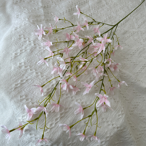 Queyiyi rami lunghi foglia pianta artificiale YANGMEI <span class=keywords><strong>febbraio</strong></span> orchid home decor - Product Image 6