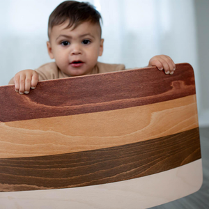 2025 eco nuevo diseño PaintingTeaching Aids Wobble Curvy educativo jugando Yoga juguetes niños tablero <span class=keywords><strong>de</strong></span> equilibrio <span class=keywords><strong>de</strong></span> madera para niños juguete - Product Image 3