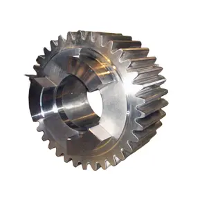 OEM Steel/Stainless/Brass/Nylon/Plastic Straight Spur Helical Bevel gear Pinion Custom M0.5 M1 M1.5 M2 M2.5 M3 M4 M5 M6