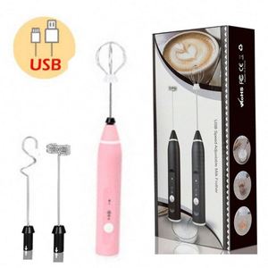 Handheld Milk Frother Electric Foamer Blender for Drink Mixer for Coffee Matcha Chocolate <b>Battery</b> Operated Milk Whisk Frother - Product Image 4