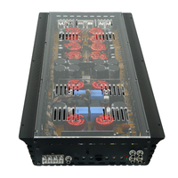 Amplificateur de voiture Teampie TP-5500.1D avec couvercle en acrylique, amplificateur de basses Basshead, amplificateur SPL basse fréquence