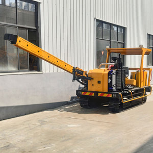 Hengxing, máquina de apilamiento Solar HXR5 de alta calidad, sistema de Control remoto de nivelación GPS, controlador de pila sobre orugas, bomba de motor, núcleo de Motor - Product Image 6