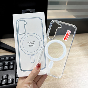 Ban đầu từ trường hợp đối với <span class=keywords><strong>Samsung</strong></span> <span class=keywords><strong>Galaxy</strong></span> S25 S24 S23 S22 siêu cộng với phí không dây chống sốc rõ ràng Bìa - Product Image 2