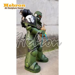 Costume de mascotte de chien de <span class=keywords><strong>patrouille</strong></span> promotionnel en gros de haute qualité, pattes de mascotte Warhammer 40k, cosplay animal chien pour enfants - Product Image 6