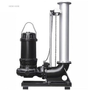 Pompe à eau submersible à haut débit, économie d'énergie, pour les eaux usées domestiques et le drainage urbain - Product Image 6