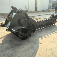 Vente directe usine : Trancheuse à lame boxée pour tracteur diesel, pour petite excavatrice, usage agricole, haute efficacité, compatible 80 CV