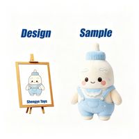 Boneka Bayi Plushie dari Shengye China, Mainan Kapas Bersertifikat EN71 untuk Menenangkan Bayi, Hiasan Pesta Ulang Tahun, Hadiah