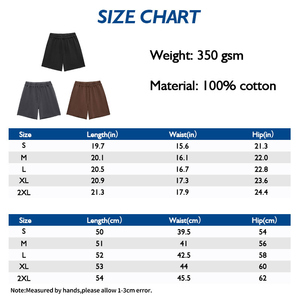 Summer Active Wear Shorts Blank Quick Dry Jogging Vintage Distressed Acid Washed - Product Image 3