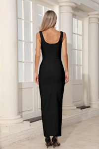 Oem Nhà Máy Tùy Chỉnh Băng Chất Lượng Sang Trọng Sang Trọng Ăn Tối Áo Choàng Thanh Lịch Evening Dresses <span class=keywords><strong>Prom</strong></span> Phụ Nữ - Product Image 6