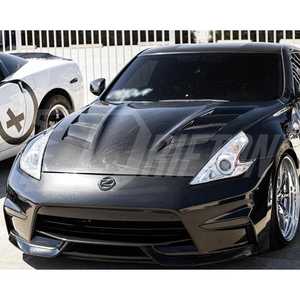 Capot en fibre de carbone style AMS pour Nissan 370Z Z34 2008-2019 - Product Image 3