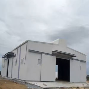 Pasillo prefabricado Hotel comercial prefabricado taller de estructura de acero usado - Product Image 1