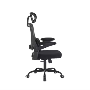 Nouvelle chaise de bureau ergonomique, chaise de bureau exécutive inclinable en mesh avec appuie-tête réglable et accoudoirs réglables - Product Image 2