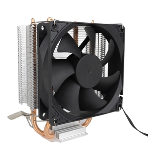 ZeroMaster ARGB 2, Ventilador de Radiador de Aluminio con 2 Tubos de Calor, Refrigeración Líquida RGB LED para PC, Enfriador de CPU para Juegos, Disipador de Calor con Tornillos - Product Image 5