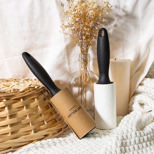 Gloway OEM hộ gia đình thảm làm sạch công cụ 60 Sheets tái sử dụng dính Pet lông Remover xách tay Refill <span class=keywords><strong>Lint</strong></span> Con lăn cho quần áo - Product Image 6