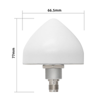 Antena Marina RNSS GNSS de Alta Precisión GPS RTK 3.5dBi Activa con Conector Roscado para Mapeo de Barcos, Compatible con OEM